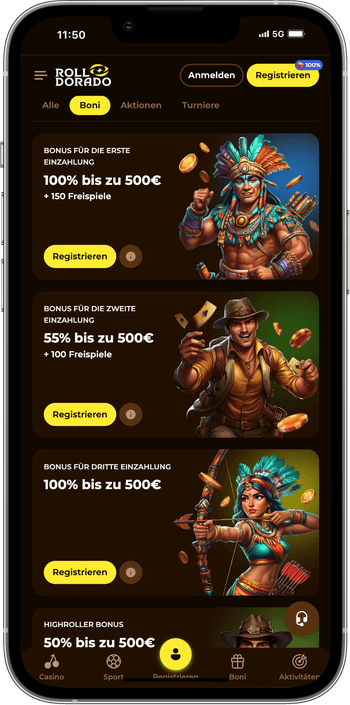 ROLLDORADO sur mobile