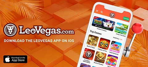 Application mobile LeoVegas (iOS et Android)