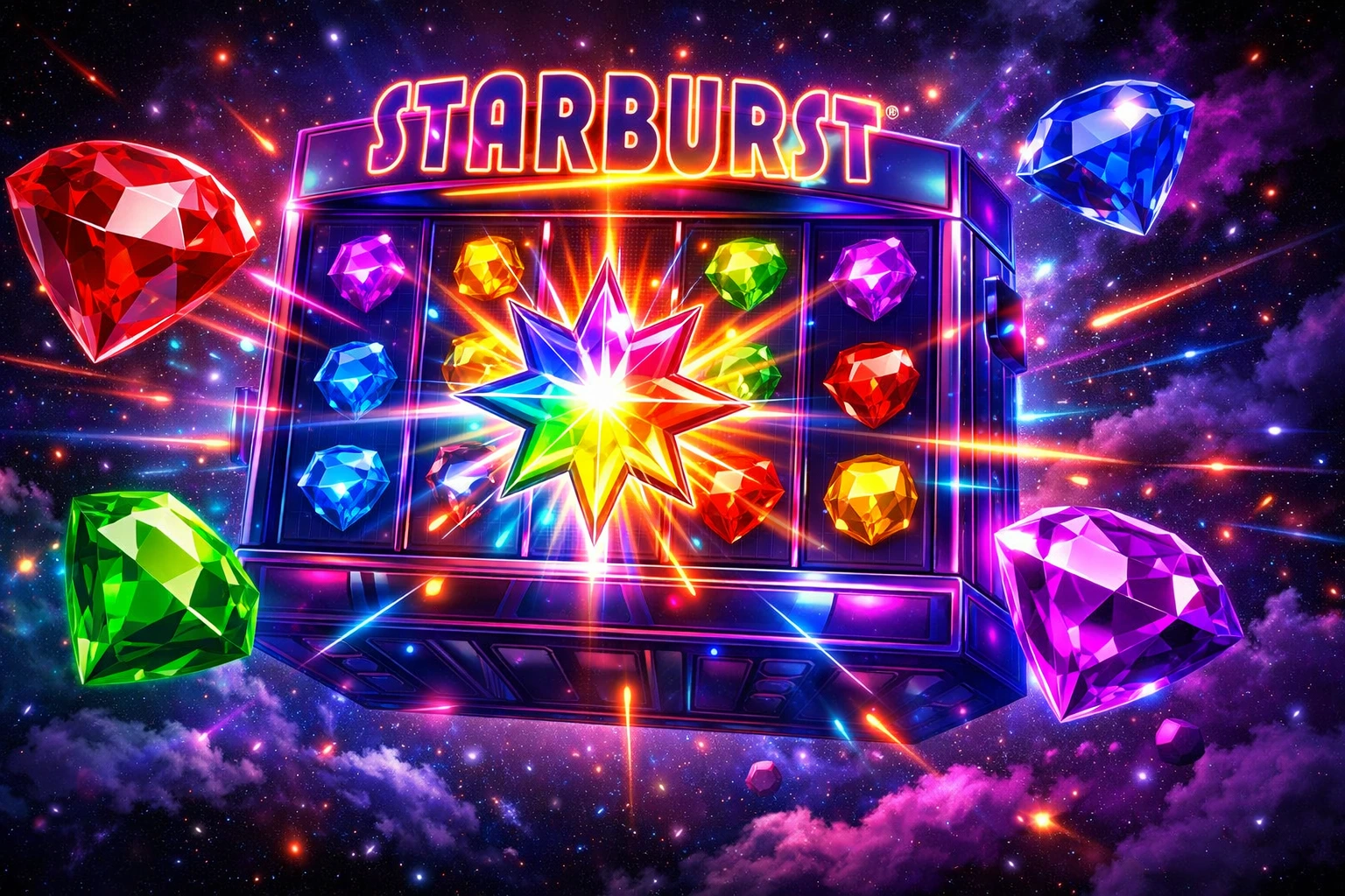 Starburst : La Machine à Sous Éclatante pour des Gains Cosmiques
