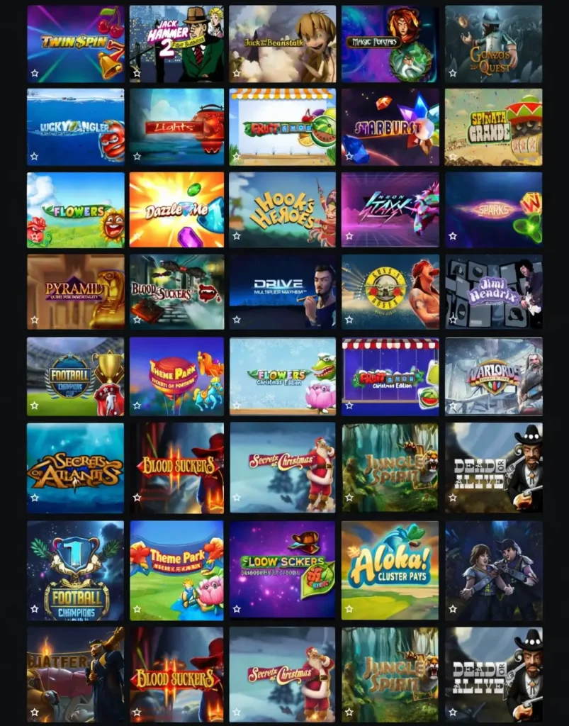Games Available at VIP HERMES