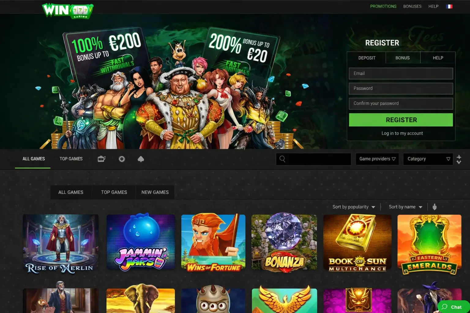 The Full WinOui Online Casino Game Library