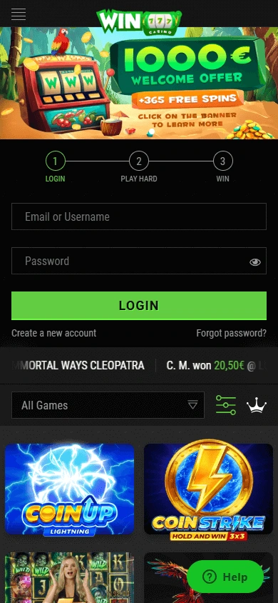 Application mobile WinOui Casino et expérience sur smartphone
