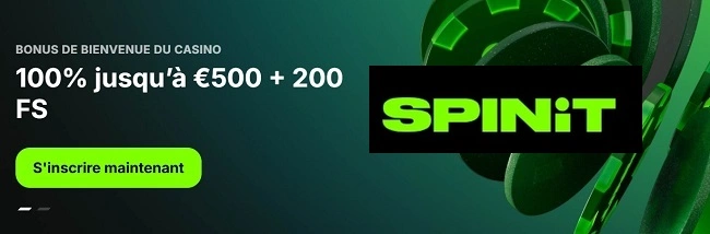 Spinit Casino Welcome Bonus