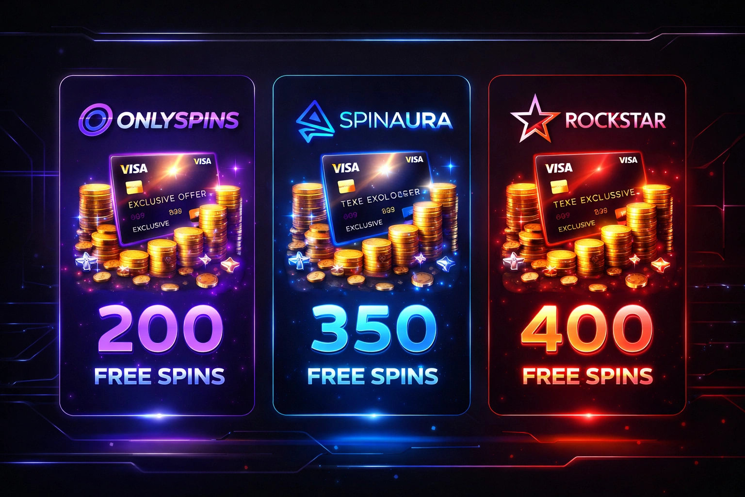 Bonus et Promotions sur les Casinos avec Dépôt Visa