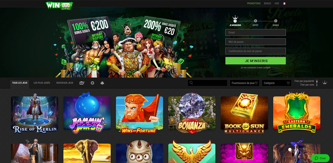 La Ludothèque Complète de WinOui Online Casino