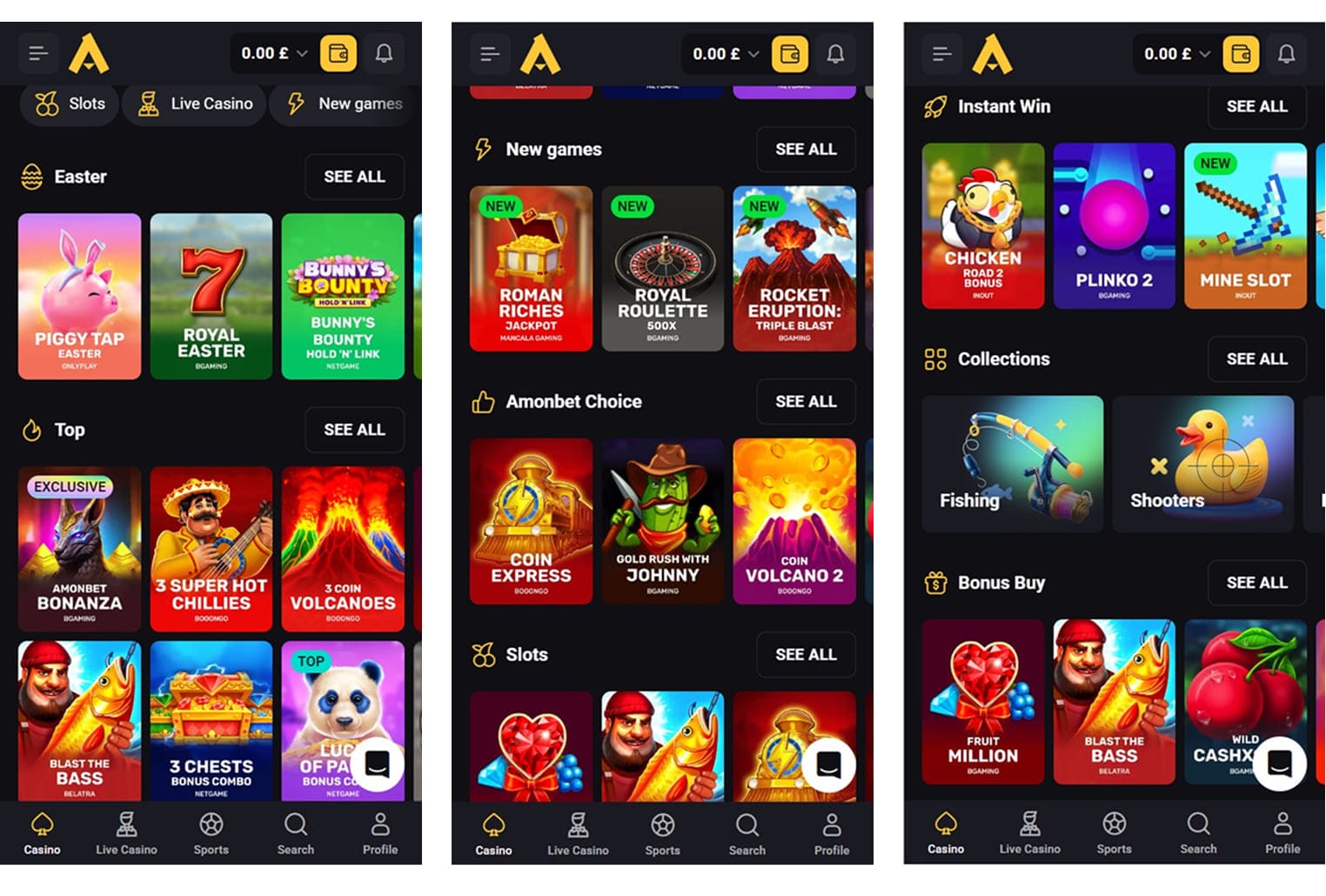 🎰 Jeux disponibles : un catalogue pensé pour varier les envies