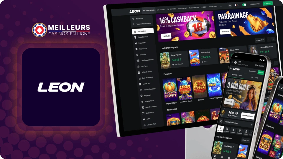 Quels Jeux Propose Leon Casino ? Une Ludothèque Exceptionnelle 🎰