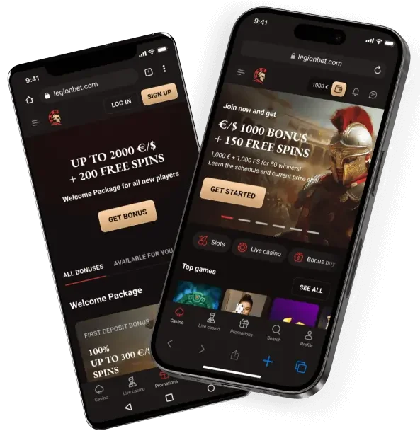 📱 Application mobile : LEGIONBET joue la carte de la disponibilité