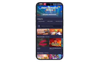 Casino Peaches sur mobile