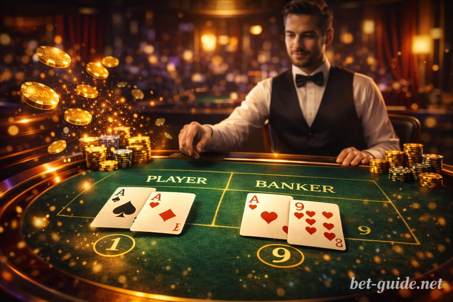 Baccarat gratuit ou baccarat en argent réel