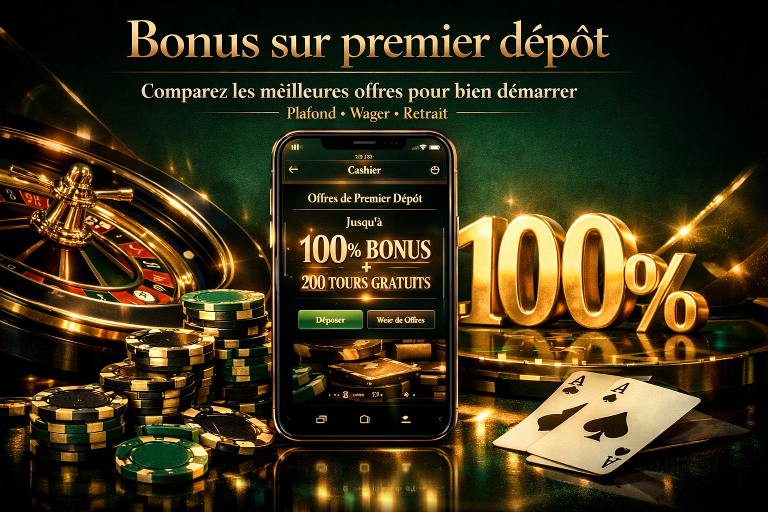 🎯 Qu’est-ce qu’un bonus sur premier dépôt ?
