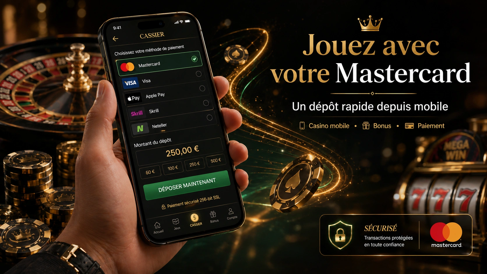 Les erreurs à éviter avec un dépôt Mastercard