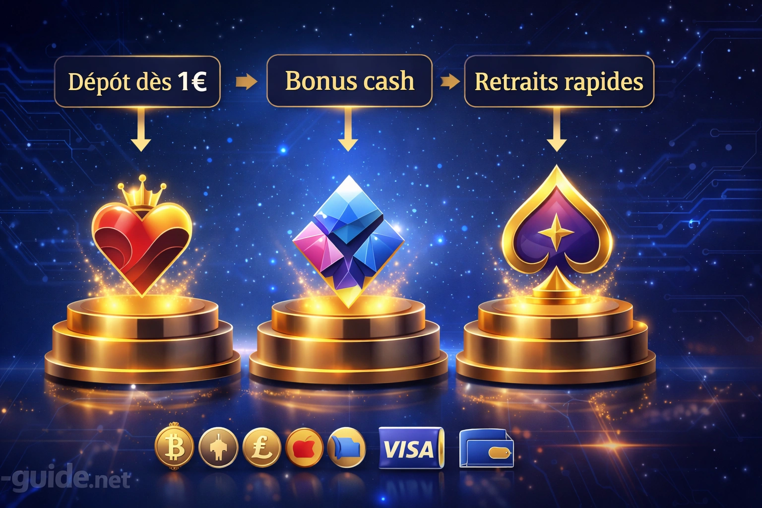 Conclusion : lancez-vous dans l’aventure du casino sans dépôt minimum !