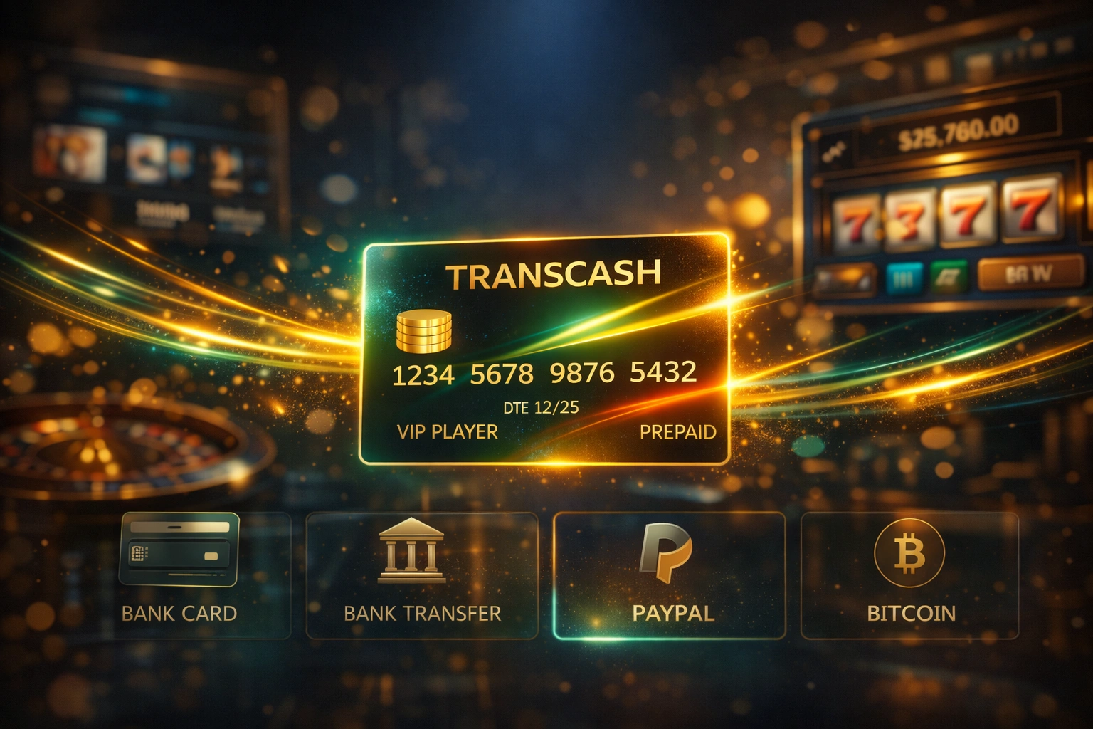 Comment faire un dépôt avec Transcash sur un casino en ligne ?