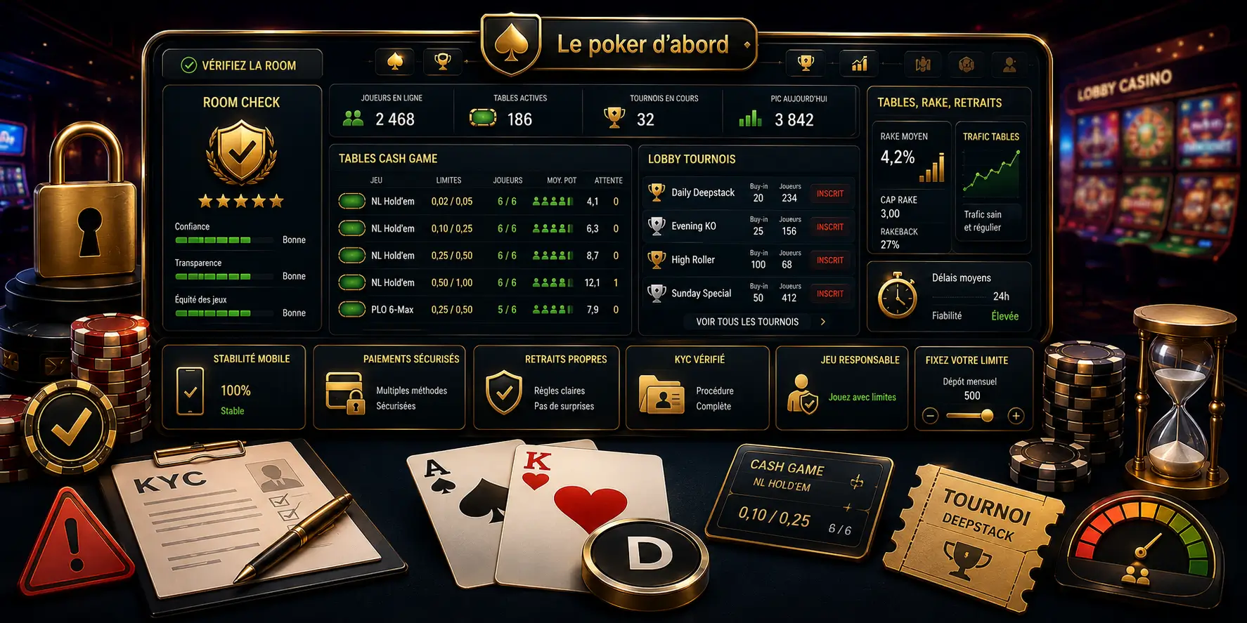 Avant de choisir un casino poker en ligne, vérifiez ce qui se passe après l’inscription