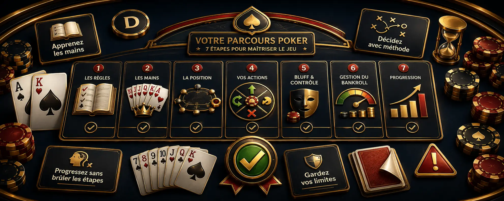 Jeu responsable : même stratégique, le poker reste un jeu d’argent