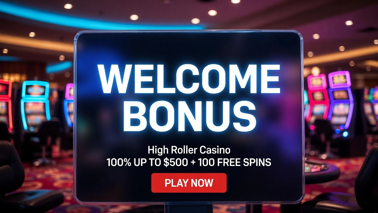 High Roller Casino Welcome Bonus